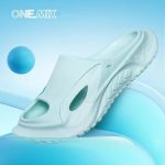 ONEMIX 2024 Summer Slippers Flip Flops for Women Beach Shoe Men Slippers White Non-slip Bathroom Slides Indoor Lover Slippers